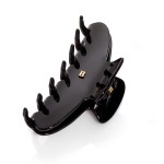 Balmain - Klamerka do włosów L Czarna duża 11 cm x 4,5 cm 