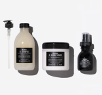 Davines zestaw: szampon z pompką + odżywka + mleczko 50 ml