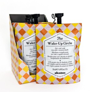 Davines The Wake-Up Circle - Odżywczo-ochronna maska do włosów 6 x 50 ml
