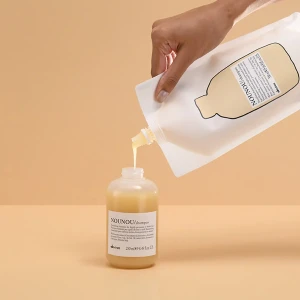 Davines NOUNOU szampon do włosów zniszczonych 250 ml + uzupełnienie 500 ml