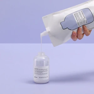 Davines LOVE SMOOTH szampon wygładzający do puszących się włosów 250 ml + uzupełnienie 500 ml