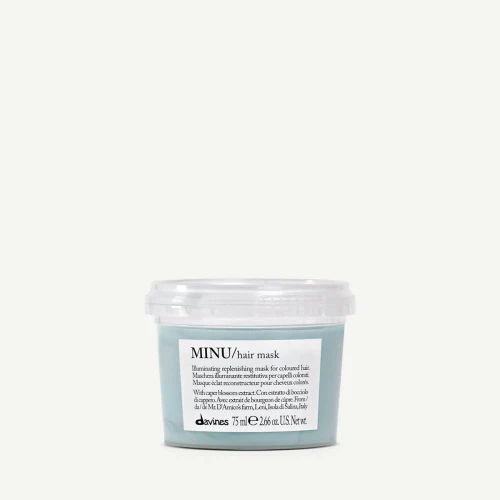 Davines Minu/hair mask - odbudowująca maska, nadająca wyjątkowy blask 75 ml