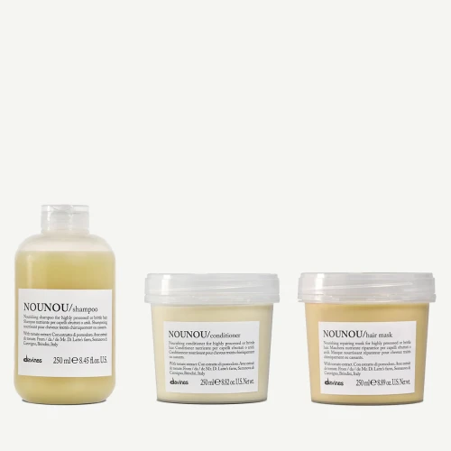 Davines zestaw NOUNOU - szampon 250ml, odżywka 250ml, maska 250ml