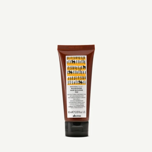 Davines Nourishing Building Pak - Maska odbudowująca do suchych i zniszczonych włosów 60 ml