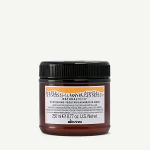 Davines Nourishing Vegetarian Miracle Mask - Maska głęboko nawilżająca do suchych i łamliwych włosów 250 ml