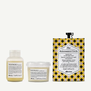 Davines zestaw NOUNOU travel - szampon, odżywka, Renaissance Circle