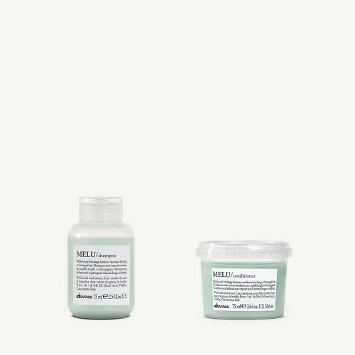 Davines MELU zestaw travel - szampon 75ml, odżywka 75ml