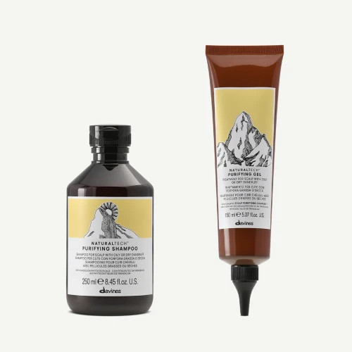 Davines Purifying oczyszczający zestaw przeciwłupieżowy