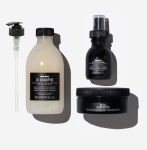 Davines zestaw OI - szampon z pompką, OI butter 75ml, mleczko 50ml
