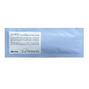 Davines LOVE Smoothing Instant Mask - Ekspresowa maska wygładzająca 12ml
