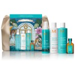 Moroccanoil zestaw Frizz Control – zestaw do włosów puszących się z kosmetyczką