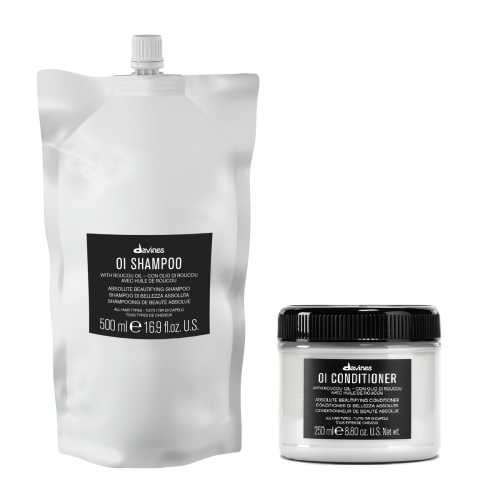 Davines zestaw OI szmpon 500, odżywka 250.png