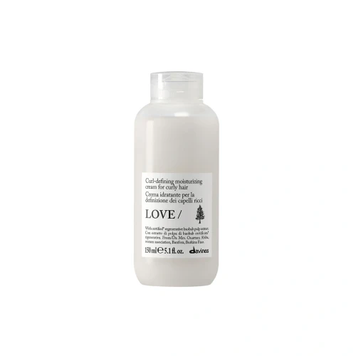 Davines LOVE CURL Cream - Nawilżający i dyskretnie definiujące skręt krem bez spłukiwania 150 ml