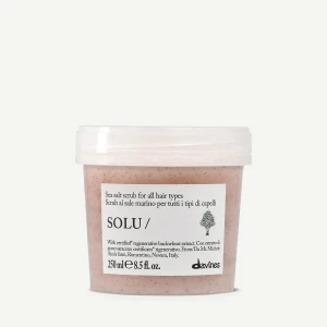 DAVINES NEW ESSENTIAL HAIRCARE peeling do włosów i skóry głowy SOLU Salt Scrub 250 ml