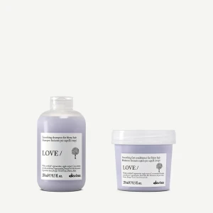 Zestaw Davines New LOVE Smoothing Shampoo 250 ml + LOVE Smoothing Conditioner 250 ml