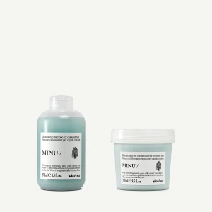 Zestaw Davines New MINU Shampoo 250 ml + MINU Conditioner 250 ml