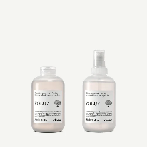 Zestaw Davines VOLU Shampoo 250 ml + VOLU Hair Mist 250 ml