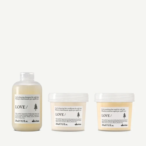 Zestaw Davines LOVE CURL Shampoo 250 ml + LOVE CURL Conditioner 250 ml + LOVE CURL Hair Mask 250 ml