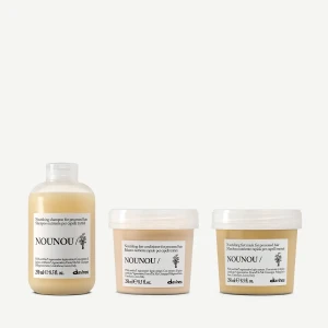 Zestaw Davines New NOUNOU Shampoo 250 ml + NOUNOU Conditioner 250 ml + NOUNOU Hair Mask 250 ml