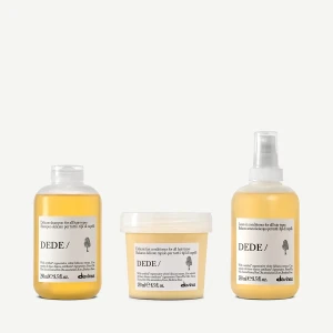 Zestaw Davines New DEDE Shampoo 250 ml + DEDE Conditioner 250 ml + DEDE Hair Mist 250 ml