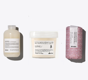 Davines zestaw LOVE curl- szampon, odżywka, Building Serum 