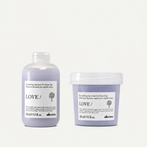 Zestaw Davines New Essential Haircare LOVE Smoothing Szampon 250 ml + LOVE Smoothing Mask 250 ml