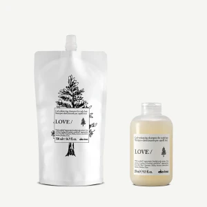 Zestaw Davines New Essential Haircare LOVE CURL Szampon 250 ml + LOVE CURL Shampoo Refill 500 ml