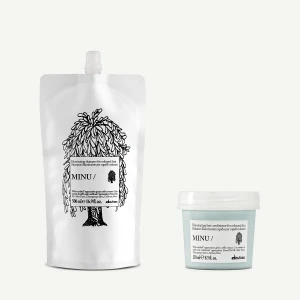 Zestaw Davines New Essential Haircare MINU Conditioner 250 ml + MINU Shampoo Refill 500 ml