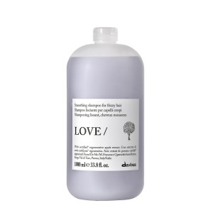 Davines New Essential Haircare LOVE Smoothing Shampoo 1000 ml – wygładzenie, blask i kontrola puszenia włosów