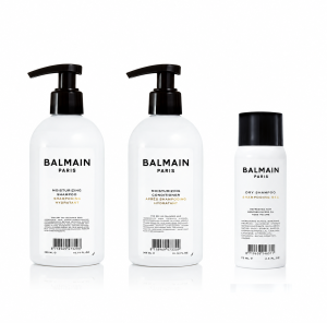 Balmain Zestaw Moisturizing - Szampon, Odżywka, Dry shampoo 75ml