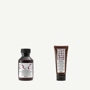 Zestaw Travel Davines Replumping Shampoo + Replumping Conditioner