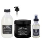 Davines zestaw OI : szampon z pompką + hair butter + olejek 135ml